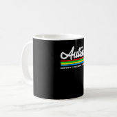 Mug Sensibilisation à l'autisme Acceptation Plaidoyer (Devant gauche)