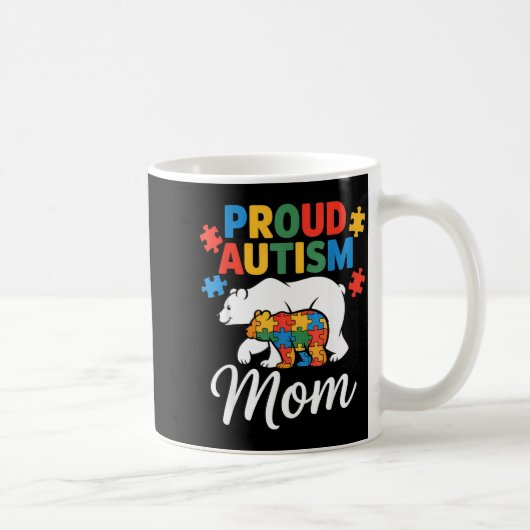 Mug Sensibilisation à l'autisme autiste (Droite)