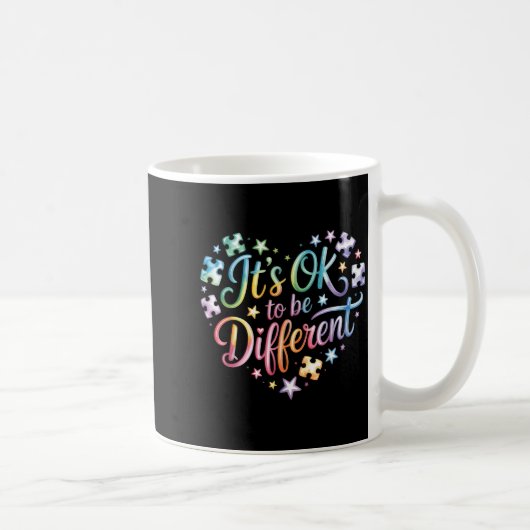 Mug Sensibilisation à l'autisme autiste (Droite)