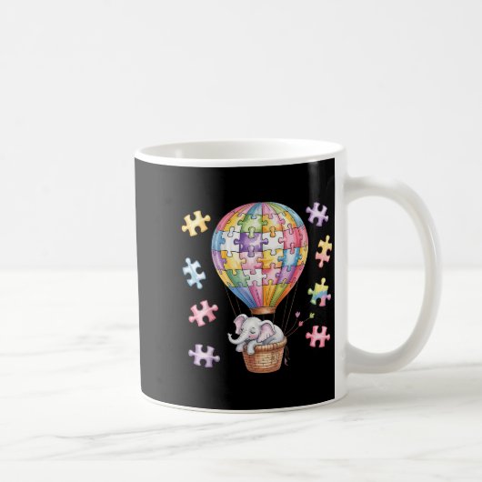 Mug Sensibilisation à l'autisme autistique (Droite)