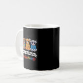 Mug Sensibilisation à l'autisme autistique (Devant gauche)