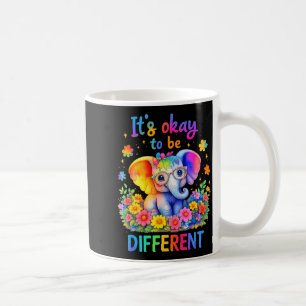 Mug Sensibilisation à l'autisme Éléphant mignon Animal