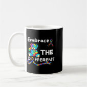 Mug Sensibilisation à l'autisme Embrasser la différenc (Gauche)