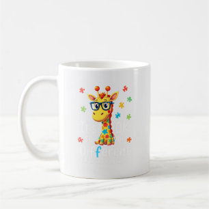 Mug Sensibilisation à l'autisme Girafe Animale Mignon