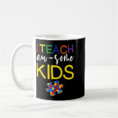 Mug Sensibilisation à l'autisme pour les enseignants J (Gauche)