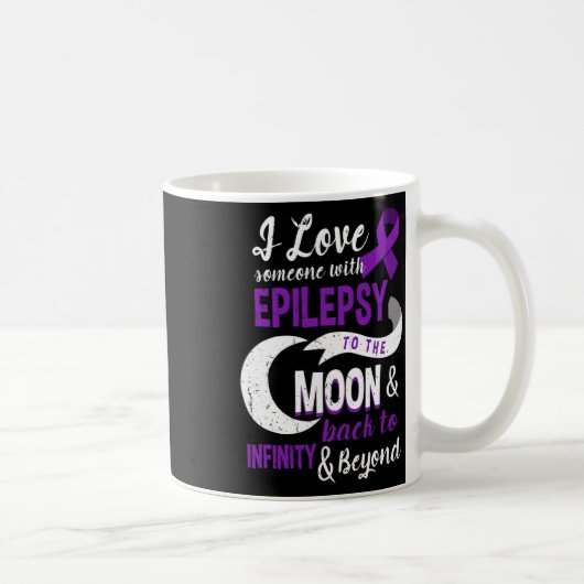 Mug Sensibilisation à l'épilepsie - Amour Fils Maman P (Droite)