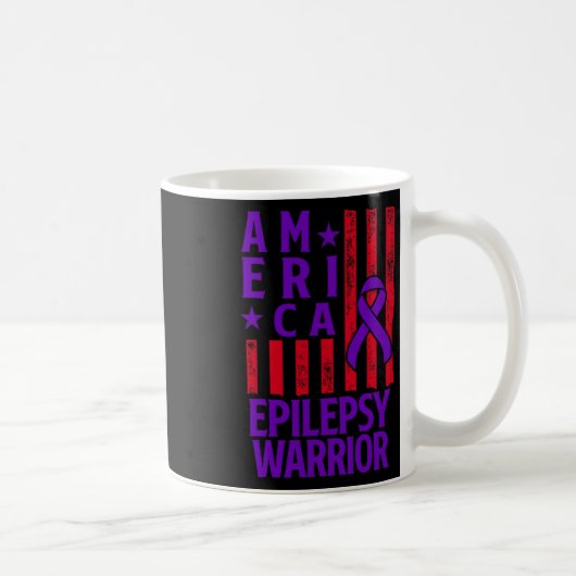 Mug Sensibilisation à l'épilepsie Guerrier épileptique (Droite)