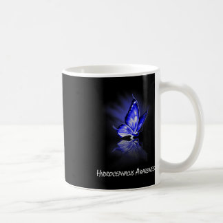 Mug Sensibilisation à l'hydrocéphalie du ruban papillo