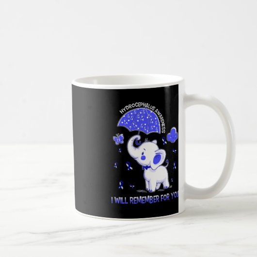 Mug Sensibilisation à l'hydrocéphalie Eléphant (Droite)