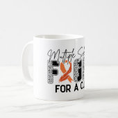 Mug Sensibilisation à l'inspiration Soutien à la sclér (Devant gauche)
