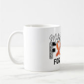 Mug Sensibilisation à l'inspiration Soutien à la sclér (Gauche)