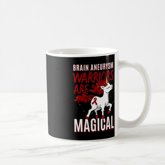Mug Sensibilisation à l'neurysme cérébral Unicorn Supp (Droite)
