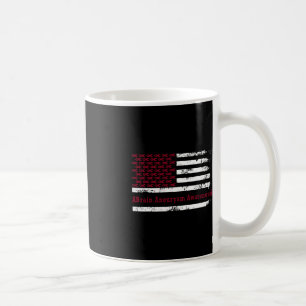 Mug Sensibilisation à l'neurysme cérébral USA Drapeau 