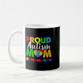 Mug Sensibilisation Acceptation maman fière autisme (Gauche)