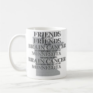 Mug Sensibilisation au cancer du cerveau au Minnesota 