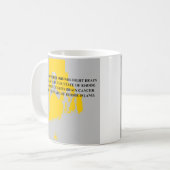Mug Sensibilisation au cancer du cerveau dans l'Île de (Devant gauche)