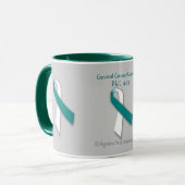 Mug Sensibilisation au cancer du col utérin (Devant gauche)