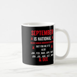 Mug Sensibilisation au cancer du sang - Mois de sensib