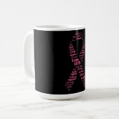 Mug Sensibilisation au cancer du sein (Devant gauche)