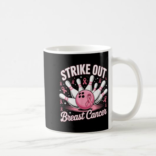 Mug Sensibilisation au cancer du sein - Bowling Strike (Droite)