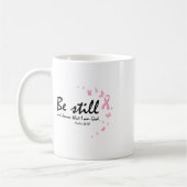 Mug Sensibilisation au cancer du sein Cadeaux chrétien (Gauche)