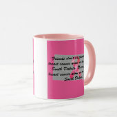 Mug Sensibilisation au cancer du sein dans le Dakota d (Devant droit)