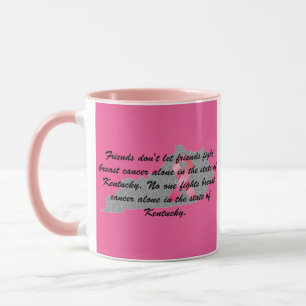 Mug Sensibilisation au cancer du sein dans le Kentucky