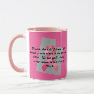 Mug Sensibilisation au cancer du sein dans l'Utah