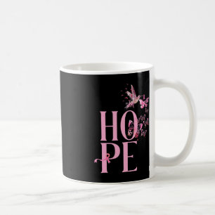 Mug Sensibilisation au cancer du sein de l'espoir et p