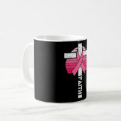 Mug Sensibilisation au cancer du sein Espoir Force chr (Devant gauche)