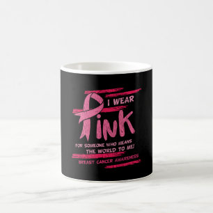 Mug Sensibilisation au cancer du sein Famille Amis Sou