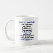 Mug Sensibilisation au diabète (Gauche)