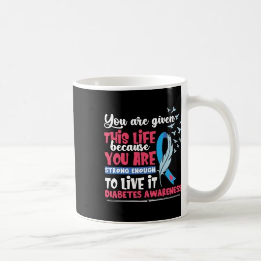 Mug Sensibilisation au diabète (Droite)