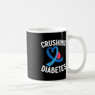 Mug Sensibilisation au diabète Guerrier T1D Lutter con