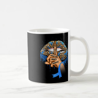 Mug Sensibilisation au diabète Lèvres léopard Blue Rib