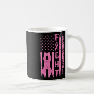 Mug Sensibilisation au drapeau américain des survivant