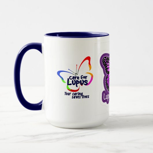 Mug Sensibilisation au lupus (Gauche)