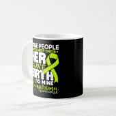 Mug Sensibilisation au lymphome Certaines personnes ne (Devant gauche)