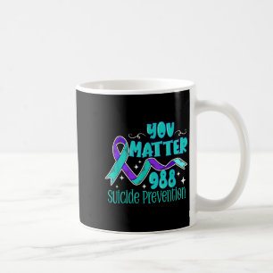 Mug Sensibilisation au suicide - 988 Chemise - Prévent