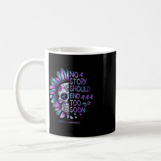 Mug Sensibilisation Au Suicide Aucune Histoire Ne Devr (Gauche)