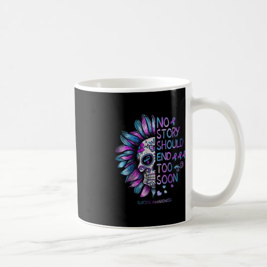 Mug Sensibilisation Au Suicide Aucune Histoire Ne Devr (Droite)