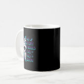 Mug Sensibilisation au suicide crânien Santé mentale (Devant gauche)