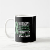 Mug Sensibilisation au suicide Dépression Anxiété Sant (Gauche)