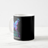 Mug Sensibilisation Au Suicide J'Ai Le Temps D'Écouter (Devant gauche)