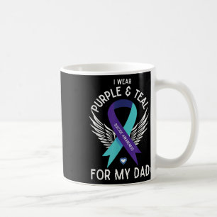 Mug Sensibilisation Au Suicide Je Porte Le Turquoise E