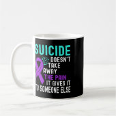 Mug Sensibilisation au suicide Prévention du suicide (Gauche)