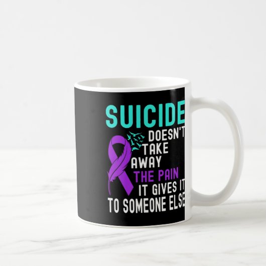 Mug Sensibilisation au suicide Prévention du suicide (Droite)