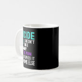 Mug Sensibilisation au suicide Prévention du suicide (Devant gauche)