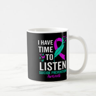 Mug Sensibilisation au suicide Ruban Santé mentale Sui