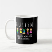 Mug Sensibilisation autisme voir le monde différemment (Gauche)
